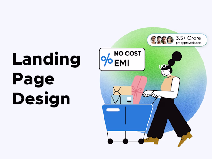 Landing Pages for Flexmoney and InstaCred (WIP)