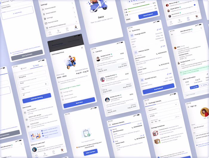 DeLo: Crowdsourced inter-city courier service