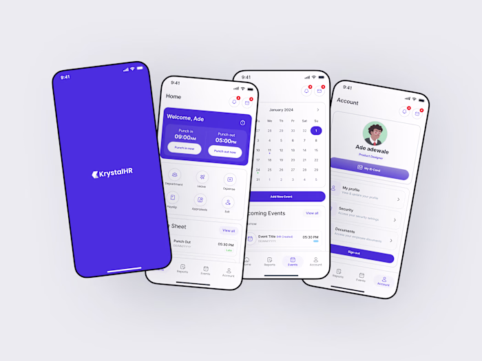 KrystalHR Mobile App