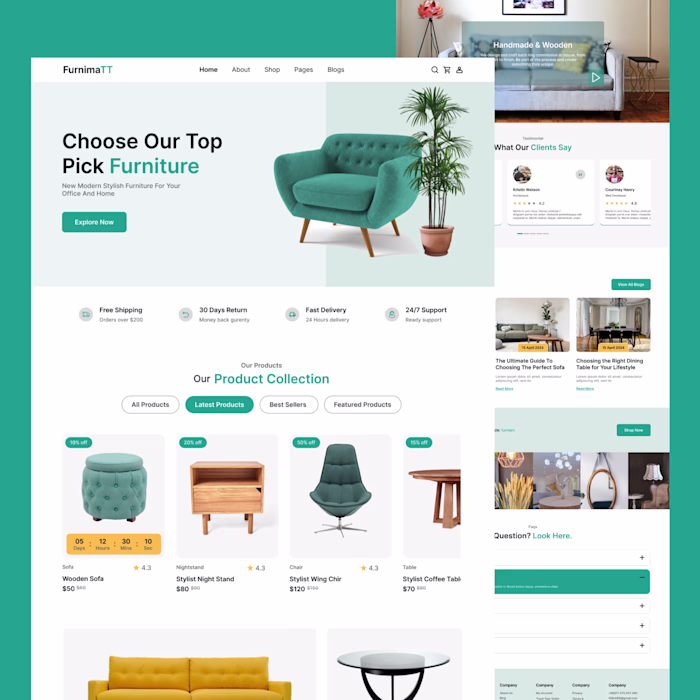 Just wrapped a sleek, minimal UI/UX concept for a premium fu...