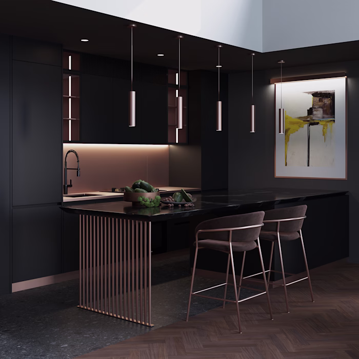 Luxury apartment 02 / author: ZDL studio: Behance