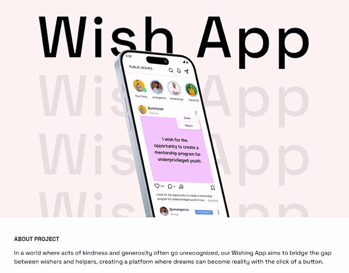 Wish App Ui Design