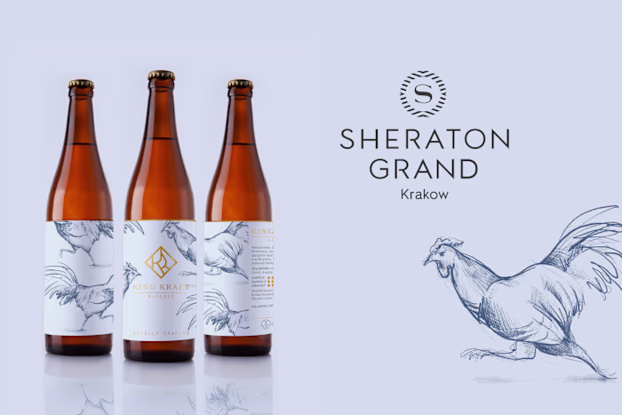 Packaging Design for Sheraton's Craft Beer