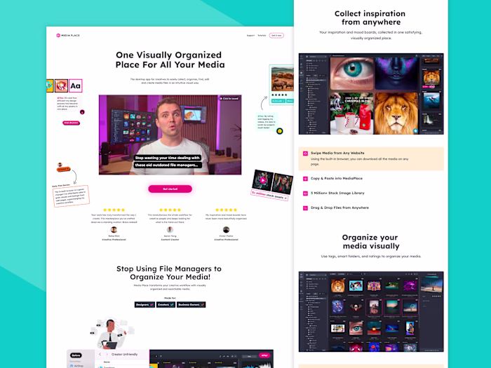 MediaPlace - Creating a brand identity from a blank canvas.