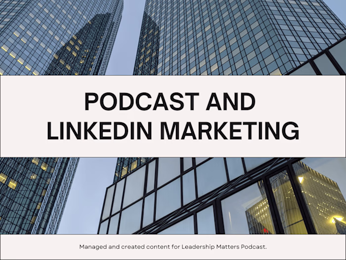 Leadership Podcast LinkedIn Marketing
