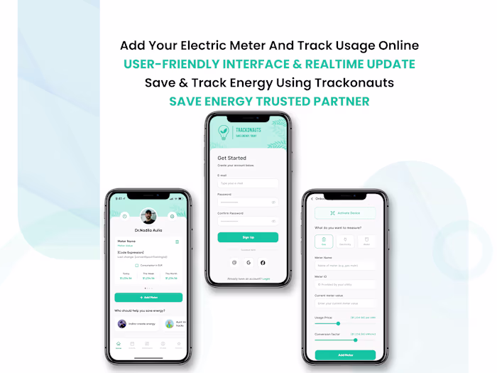 Electricity Usage Tracking Mobile App