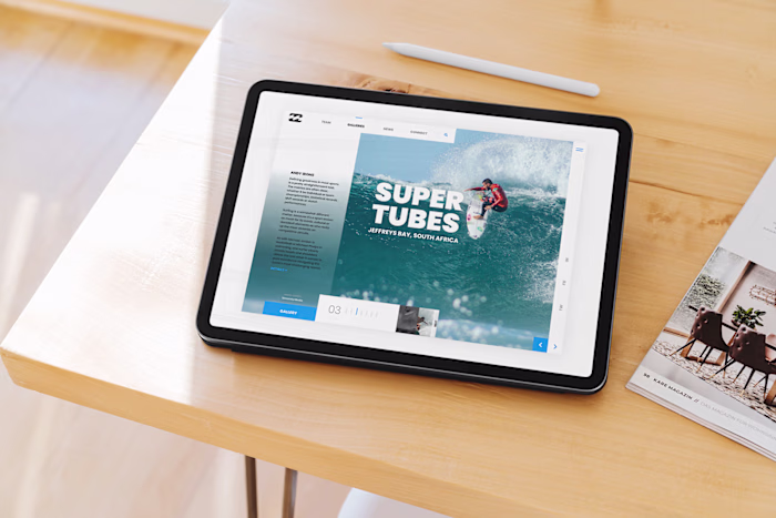 Landing Page Design. 