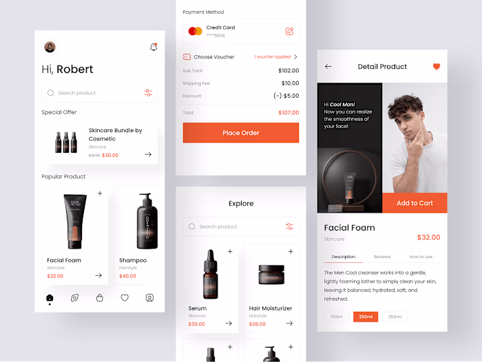 Skincare Store App - Case Study
