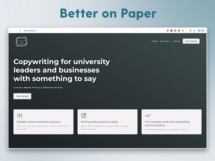 Better on Paper
