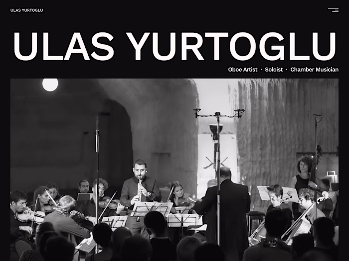 Ulas Yurtoglu - Oboe Artist | Soloist | Chamber Musician