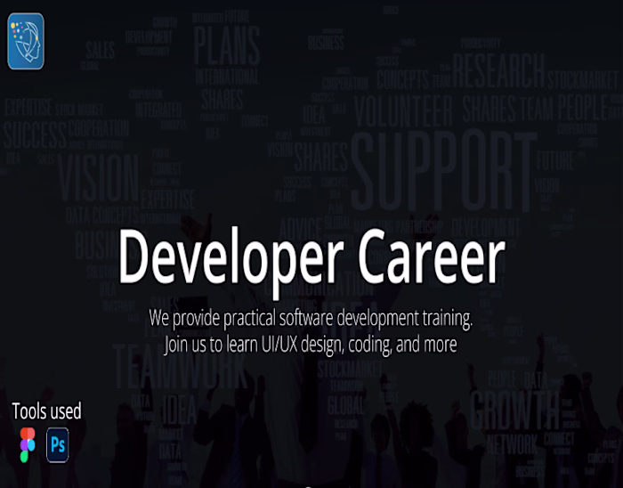 Developer Career Landing Page