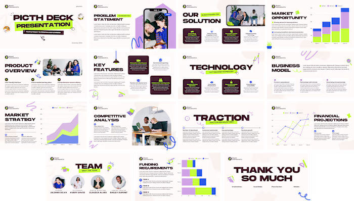 Pitch Deck - Template Design