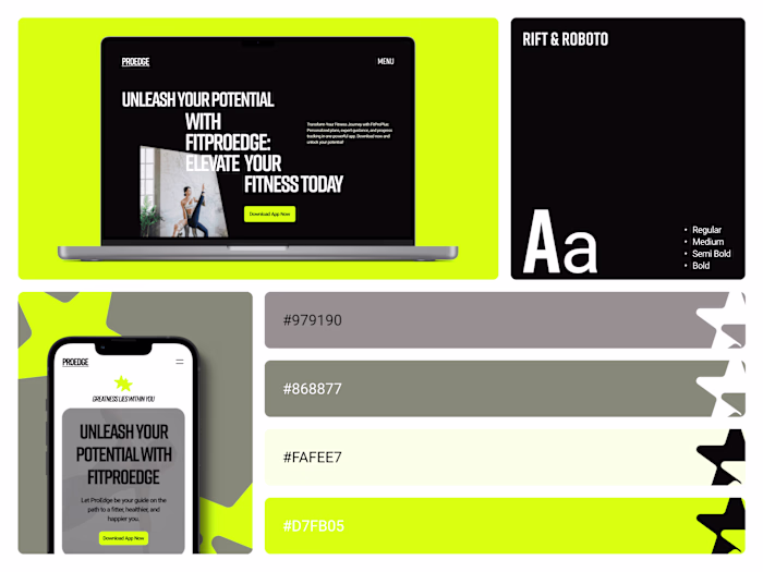 ProEdge Landing Page Design