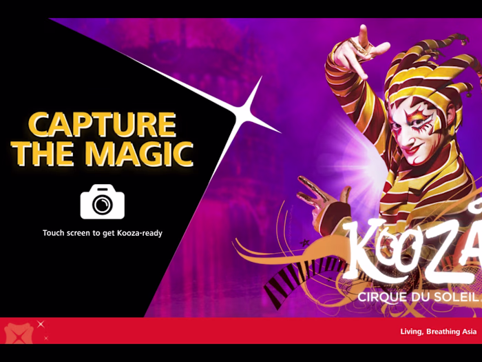 Cirque du Soleil - Augmented Reality (AR)