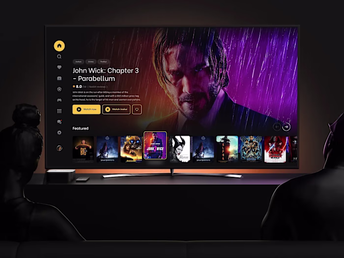 Smart TV App Design
Bearplus was