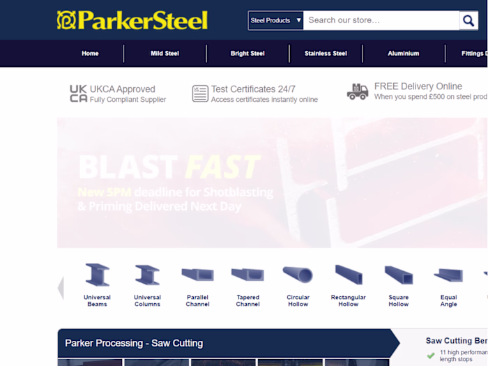 ParkerSteel(Web Development)