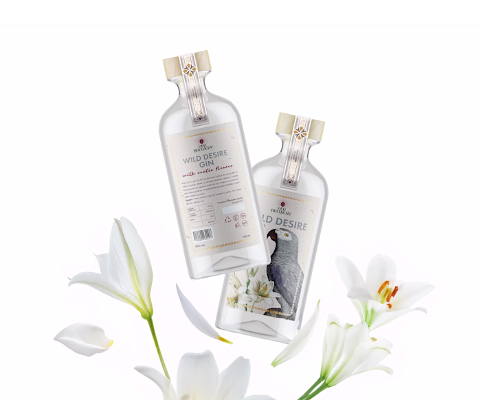 Gin Label Concept Design