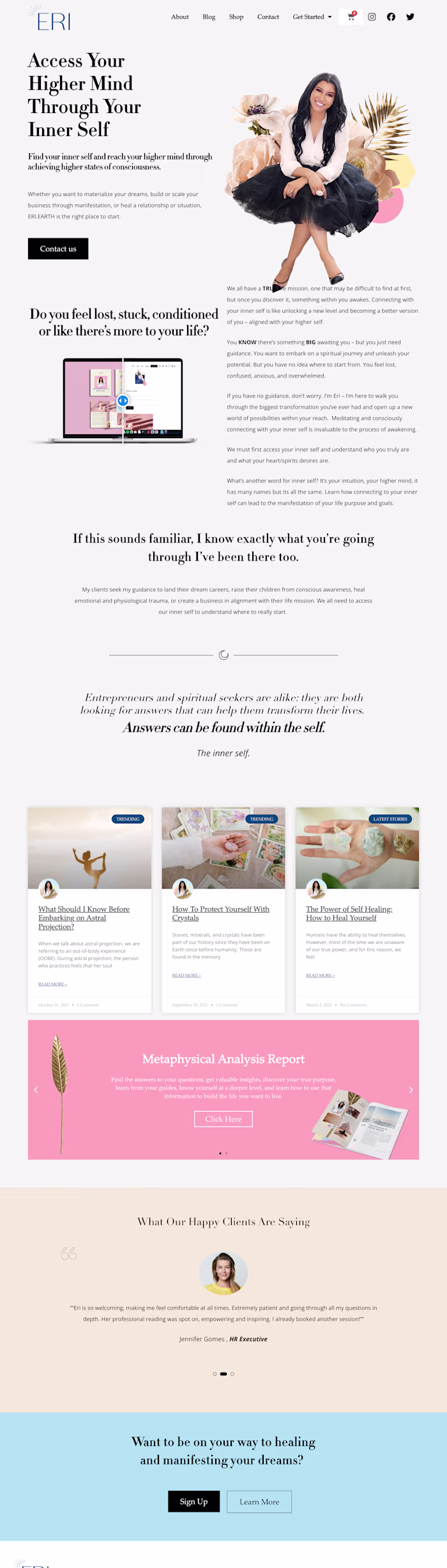 Home Copy (Holistic Business Coach)