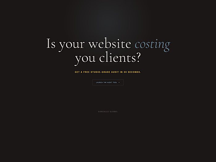 Built a live AI-powered website