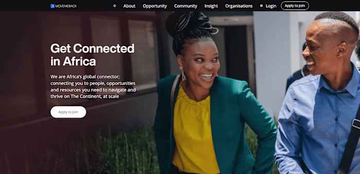 MoveMeBack Web App Development