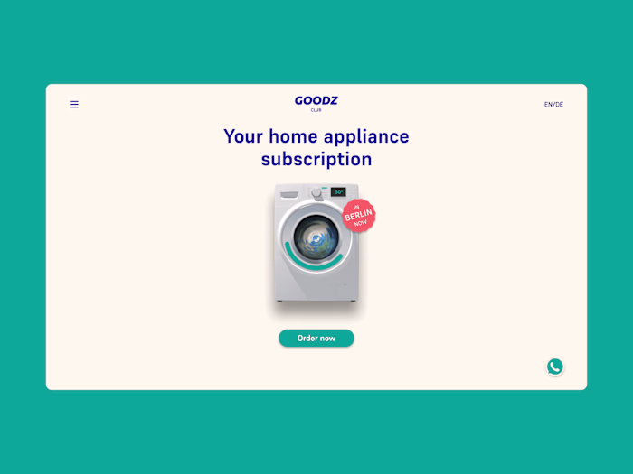 GOODZ Club – Webflow Website