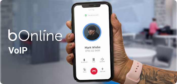 bOnline VoIP Mobile App Design