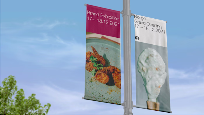 NORGE FUEGO RESTAURANT BRANDING