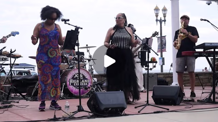 Live event videography for Jo and the Highland Express