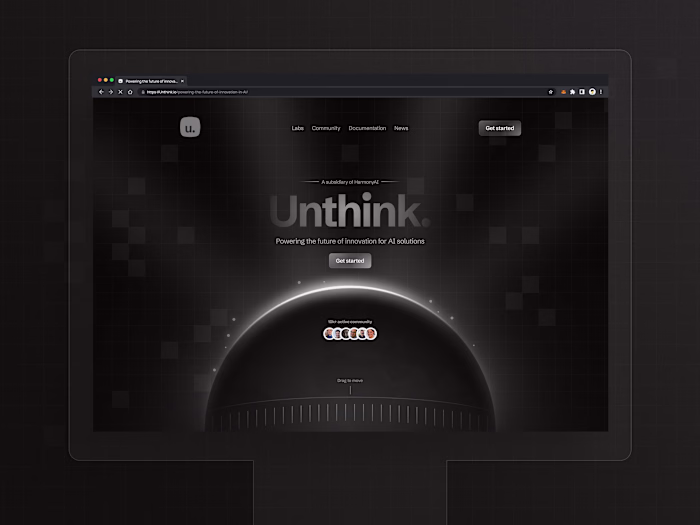 AI Website Landing Page