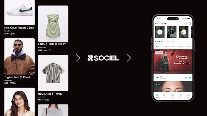 SOCIEL- Visual Branding & Mobile UI/UX App Design
