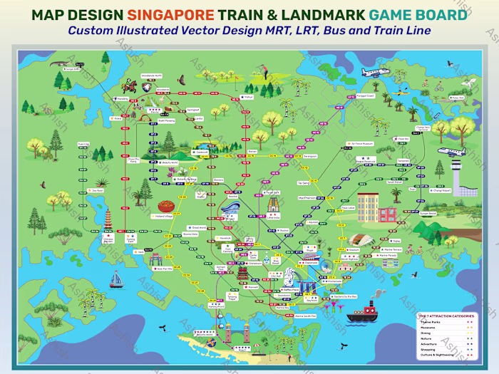Professional Map Design – City, Travel, Story & Infographic Maps