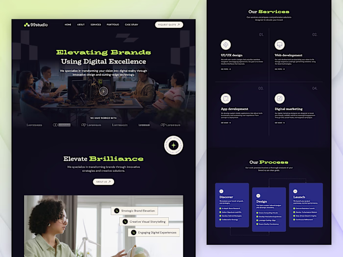 99Studio - Digital Agency Template