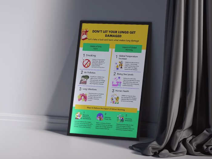 Infographic Poster Mockup