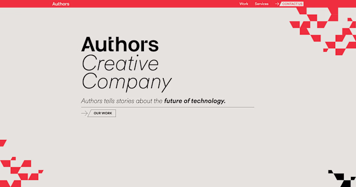 Authors | UI Design + Web Development