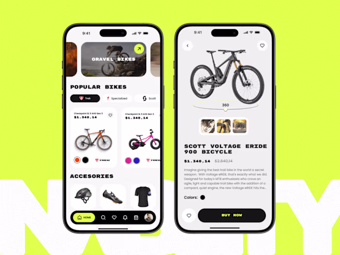 Nwblty - A Fresh Spin on Bicycle E-commerce