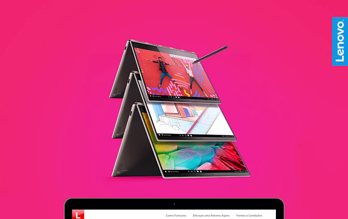 LENOVO - Landing Page Christmas Campaign