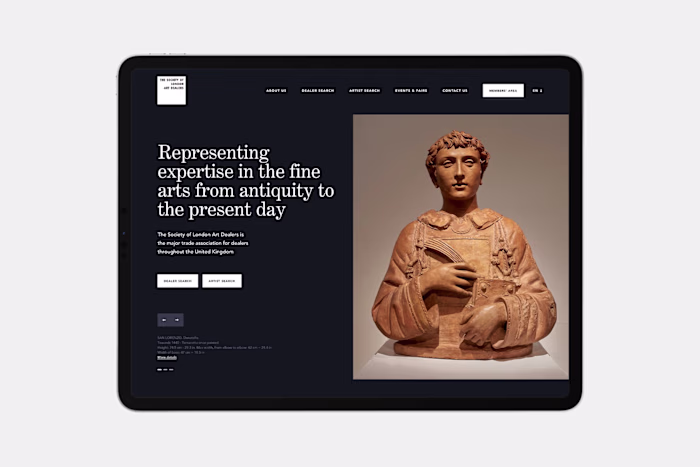 Website Design & Development for SLAD