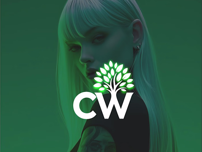 CW LOGO DESIGN WITH VISUALS