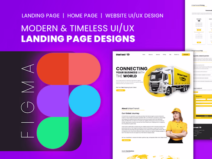 UI/UX design using Figma