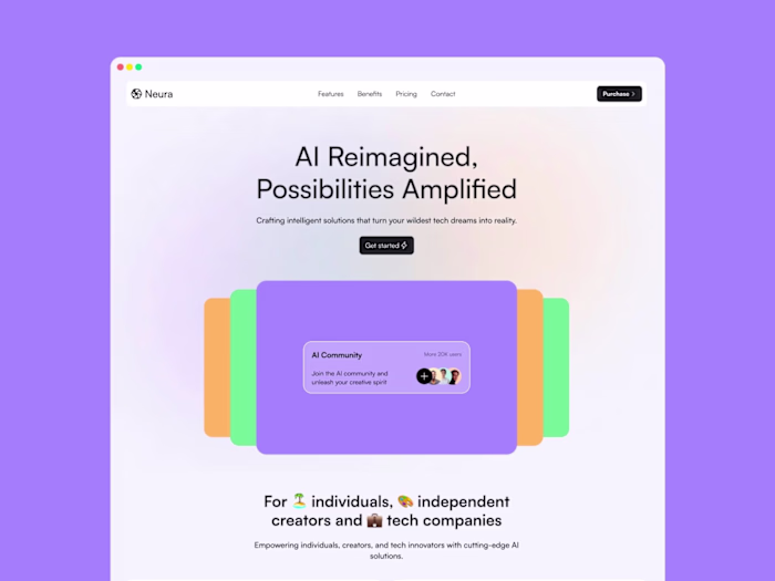 Neura — AI Wesbite