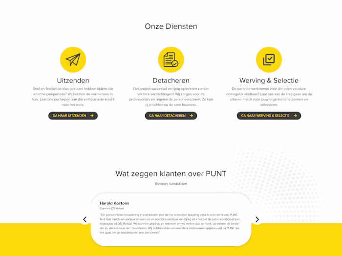 PUNT personeelsdiensten - Home