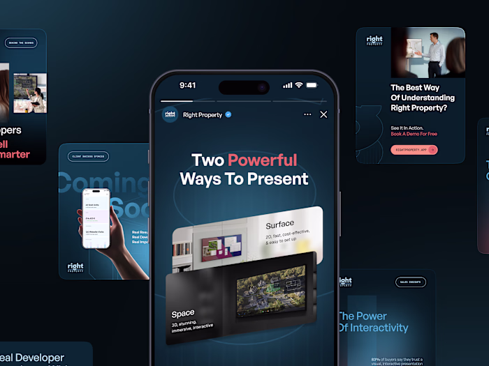 Visual System for Social & Marketing Campaigns