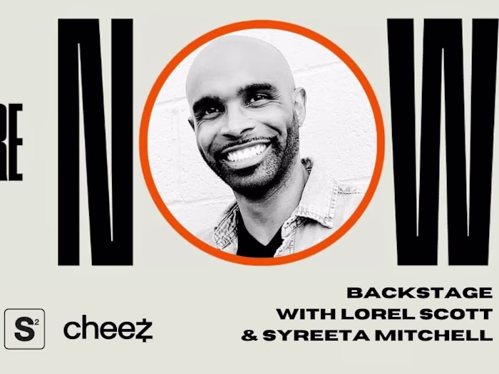 Backstage with StartupStarter CoFounder Lorel Scott at IW23 - Y…