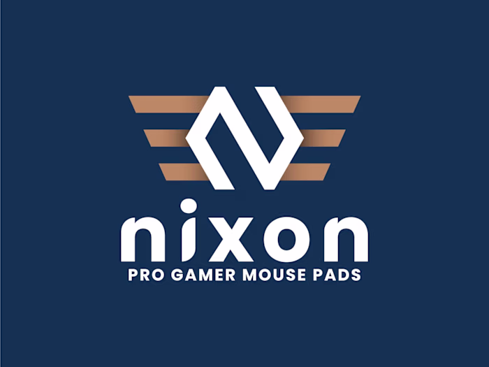 "Nixon" unique minimalist logo design