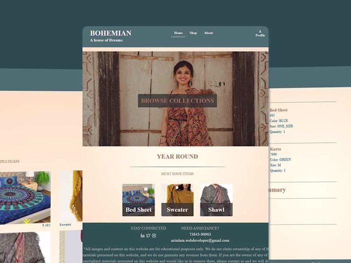 E-Commerce Built with React and Firebase