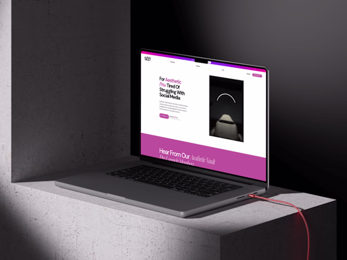 Aesthetic Vault — SasS Product Service for Social Media