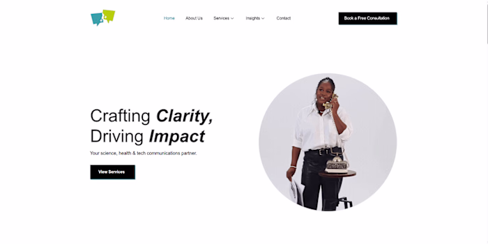 Siakhula Website Redesign for Science, Health, and Tech Focus
