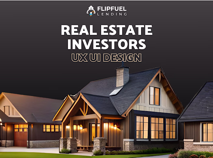 Real Estate Investors Platform UI/UX