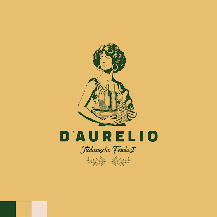 Logo Design for Italian Eatery, D'aurelio