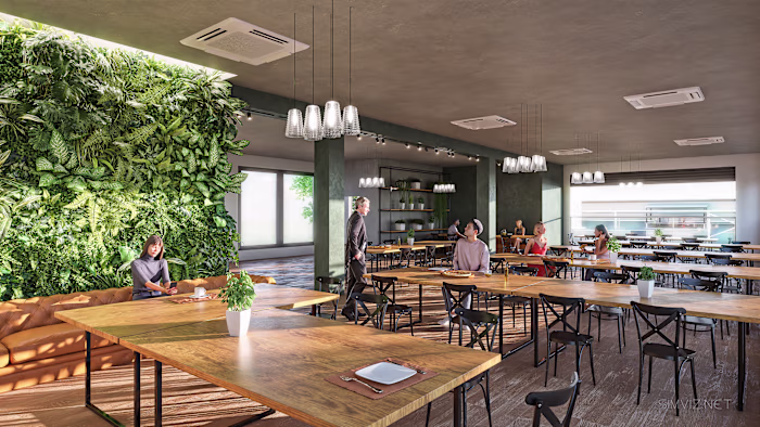 Restaurant Interior Visualization